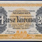 Nezsideren 1916. 20 Korona UNC