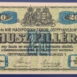 Ostffyasszonyfa 1916. 20 Fillér UNC