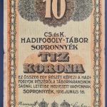 Sopronnyék 1916. 10 Korona VF