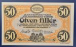Zalaegerszeg 1916. 50 Fillér UNC