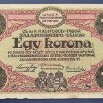 Zalaegerszeg 1916. 1 Korona UNC
