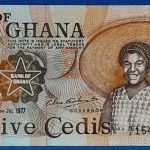 1977. 5 Cedis UNC