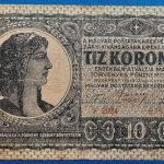 1919. 10 Korona F "Augusztusi", pártás