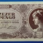 1946.   10.000 B.-Pengő EF nyomdahibás