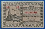 1919. 10 Fillér UNC Pécs város