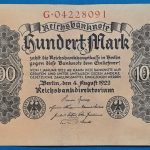 1922.    100 Mark F