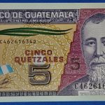 2010.  5 Quetzales UNC Polymer