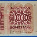 1989. 100 Kroner VF
