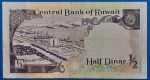 1980-1991. 1/2 Dinar F+ - Image 2