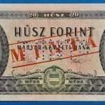 1969. 20 Forint - GOTTONUMIZMATIKA
