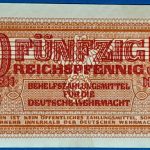 1942. 50 Reichspfennig AUNC