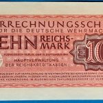 1944. 10 Reichsmark AUNC+