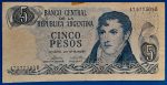 1974-1976. 5 Peso F