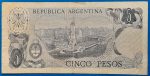 1974-1976. 5 Peso F - Image 2