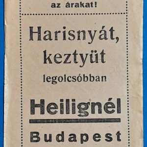Heilig számolócédula  GOTTO NUMIZMATIKA