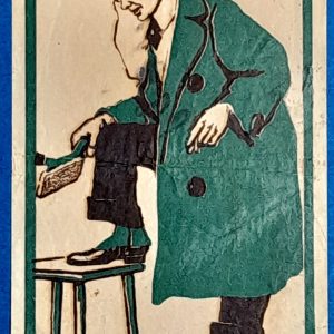 Nadler Lajos "Ideal Schnellputzer" Vintage Számolócédula GOTTO