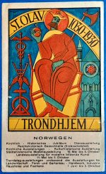 Szent Olav 1930-as évjáratú számolócédula, Trondhjem GOTTO NUMIZMATIKA