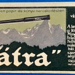 Retro „Tátra” töltőtoll számolócédula: Rigler József papírgyára GOTTO