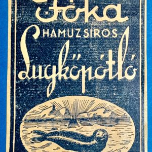 "Fóka hamuzsíros lúgkőpótló": retro tisztítószer számolócédula GOTTO