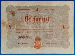 1848-as ötforintos papírpénz – Kossuth Lajos aláírásával GOTTO