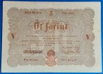 5 Forint 1848 - Kossuth-bankó (Barna nyomattal) GOTTO NUMIZMATIKA