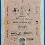 2 forint 1848 – Eredeti Kossuth-bankó a szabadságharc idejéből GOTTO