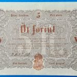 5 Forint 1848 - Kossuth-bankó (Barna nyomattal) GOTTO NUMIZMATIKA
