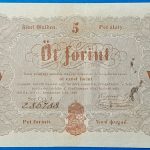 5 Forint 1848 - Kossuth-bankó (Barna nyomattal) GOTTO NUMIZMATIKA