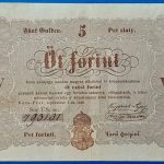 5 Forint 1848 - Kossuth-bankó (Barna nyomattal) GOTTO NUMIZMATIKA