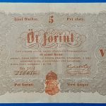 5 Forint 1848 – A legendás piros Kossuth-bankó GOTTO NUMIZMATIKA