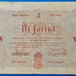 5 Forint 1848 – A legendás piros Kossuth-bankó GOTTO NUMIZMATIKA