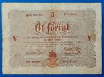 5 Forint 1848 – A legendás piros Kossuth-bankó GOTTO NUMIZMATIKA