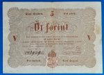 5 Forint 1848 - Kossuth-bankó (Barna nyomattal) GOTTO NUMIZMATIKA