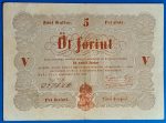 Kossuth 5 Forint 1848. szeptember 1. – Ritka magyar papírpénz GOTTO