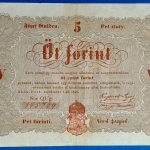 Kossuth 5 Forint 1848. szeptember 1. – Ritka magyar papírpénz GOTTO