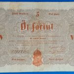Kossuth 5 Forint 1848. szeptember 1. – Ritka magyar papírpénz GOTTO
