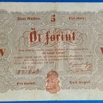 Kossuth 5 Forint 1848. szeptember 1. – Ritka magyar papírpénz GOTTO