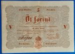 Kossuth 5 Forint 1848. szeptember 1. – Ritka magyar papírpénz GOTTO