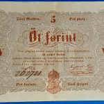 Kossuth 5 Forint 1848. szeptember 1. – Ritka magyar papírpénz GOTTO