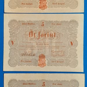 5 Forint 1848 – A legendás piros Kossuth-bankó GOTTO NUMIZMATIKA