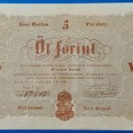 5 Forint 1848 - Kossuth-bankó (Barna nyomattal) GOTTO NUMIZMATIKA