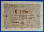 5 Forint 1848 - Kossuth-bankó (Barna nyomattal) GOTTO NUMIZMATIKA