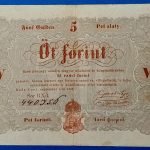 5 Forint 1848 – A legendás piros Kossuth-bankó GOTTO NUMIZMATIKA