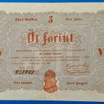 5 Forint 1848 – A legendás piros Kossuth-bankó GOTTO NUMIZMATIKA