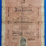 2 forint 1848 – Eredeti Kossuth-bankó a szabadságharc idejéből GOTTO