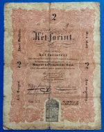 2 forint 1848 – Eredeti Kossuth-bankó a szabadságharc idejéből GOTTO