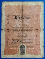 2 forint 1848 – Eredeti Kossuth-bankó a szabadságharc idejéből GOTTO