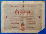 5 Forint 1848 – A legendás piros Kossuth-bankó GOTTO NUMIZMATIKA