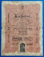 2 forint 1848 – Eredeti Kossuth-bankó a szabadságharc idejéből GOTTO