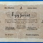 1 forintos Kossuth-bankó (1848) GOTTO NUMIZMATIKA